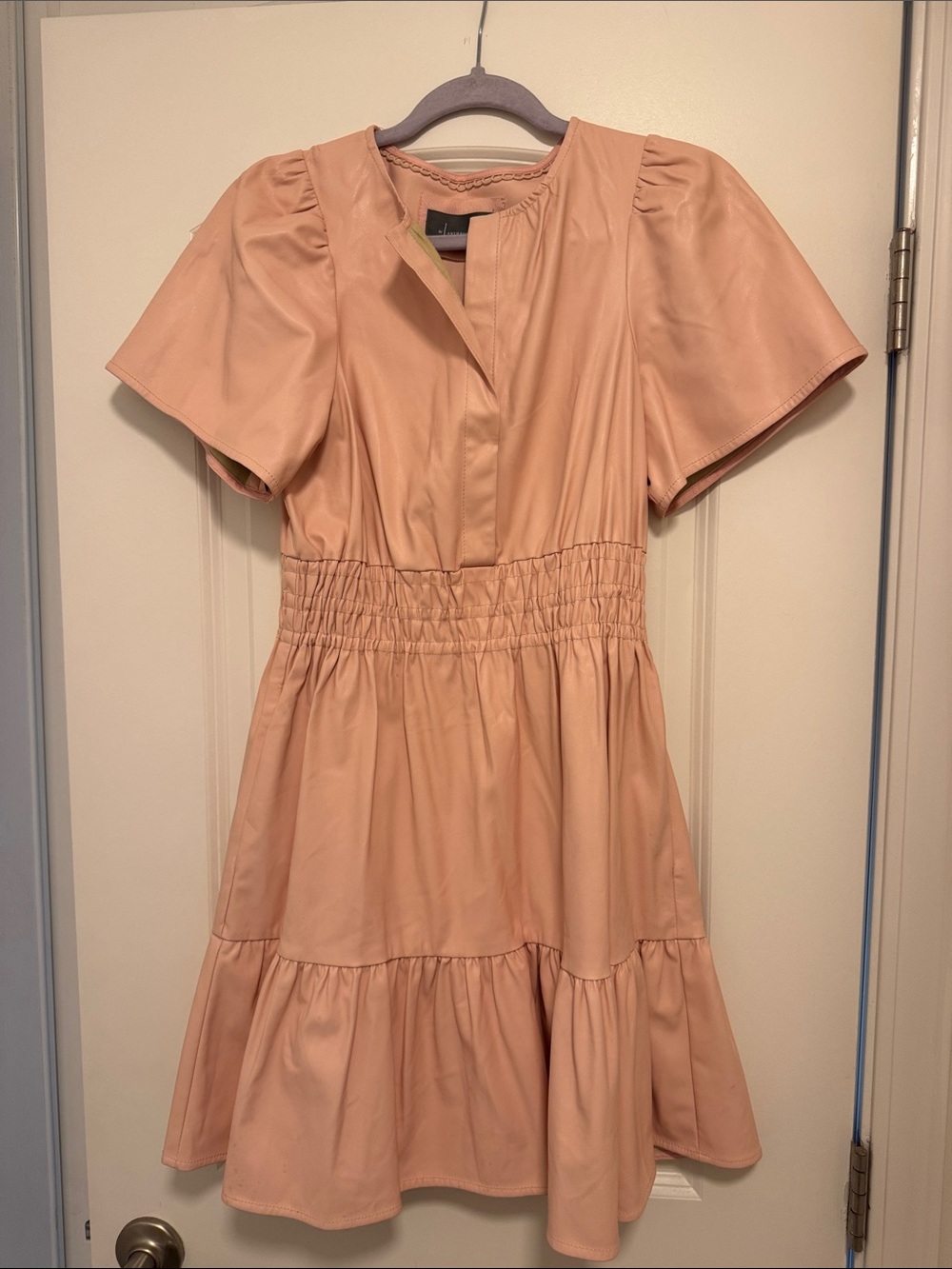Women's Anthropologie Short Sleeve Tiered Dress xs